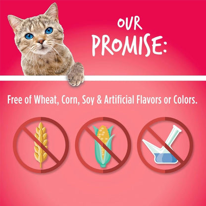 Crunchy Cat Treats | Healthy Cat Treats with Limited Ingredients | Low Calorie | 2.5 Ounces